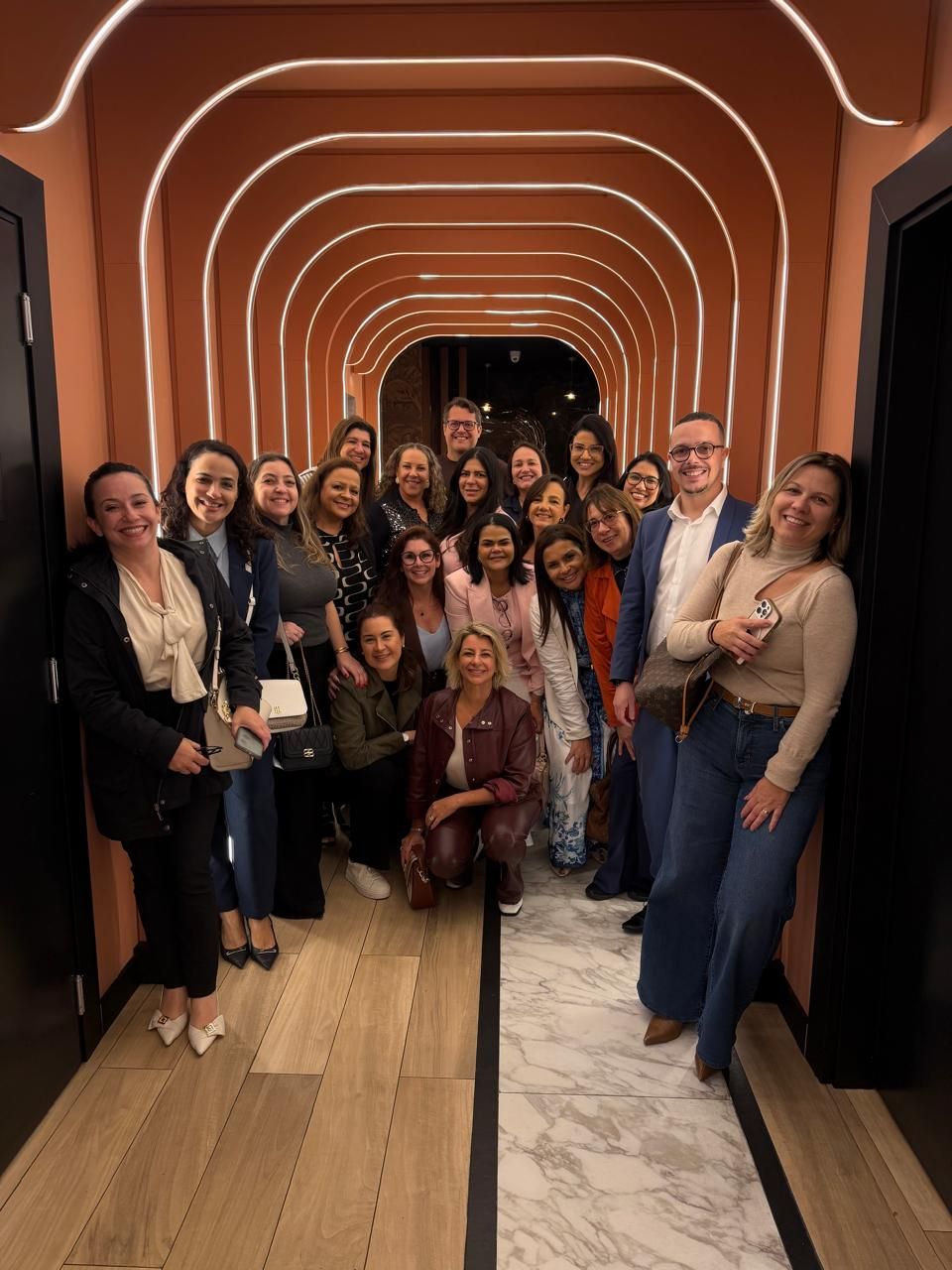 Foto oficial da turma do segundo dia do Território Especial